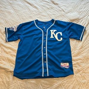 Kansas City Royals 2015 World Series Champions jersey (Escobar)